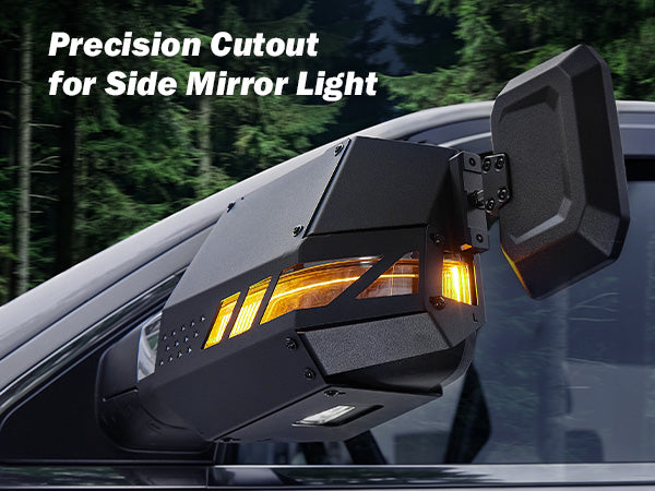 Keeps Factory Lights Visible
