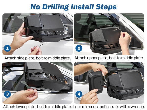 No-Drill Installation