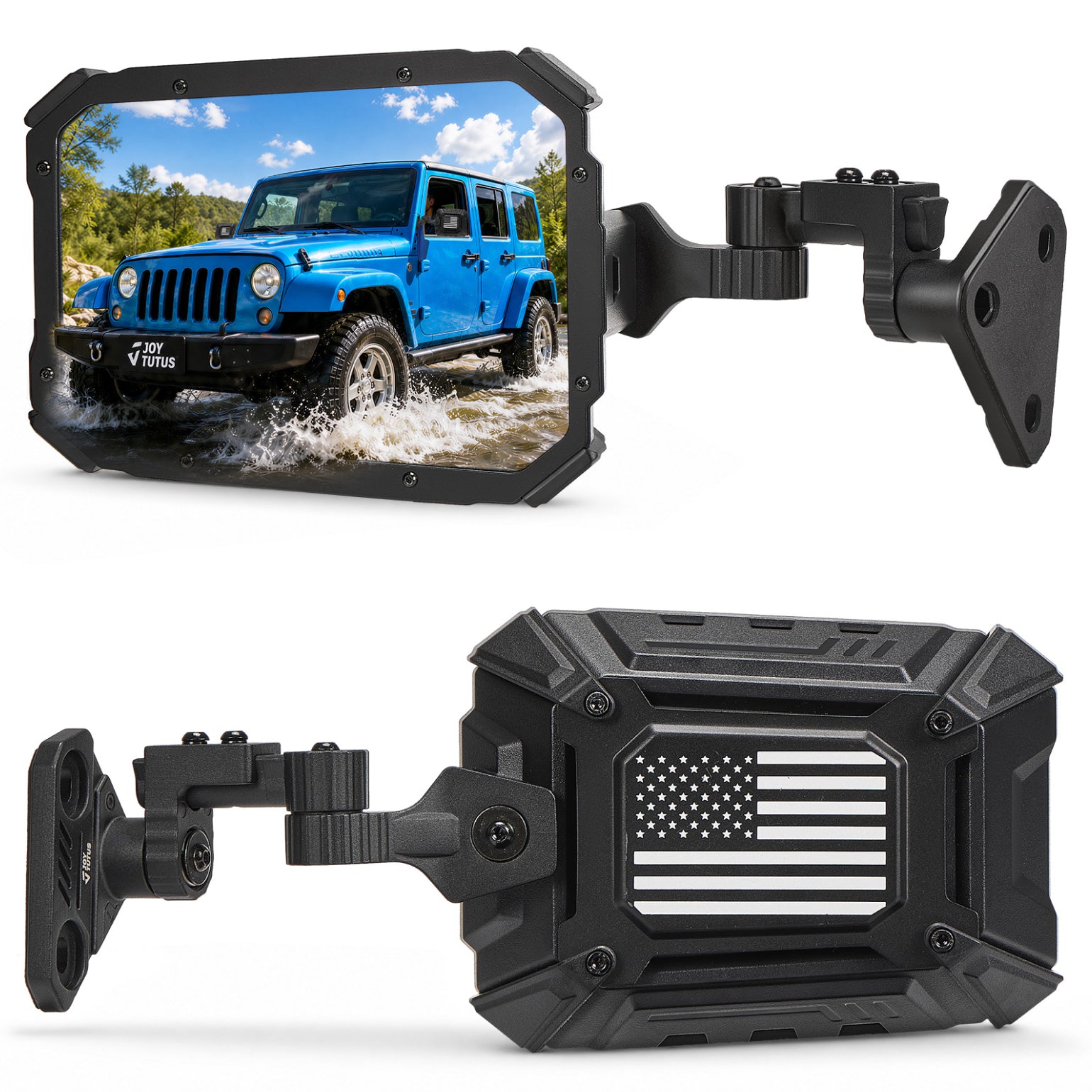 Doors On & Off Trail Mirrors for Jeep Wrangler TJ, JK & JKU (1997–2018)