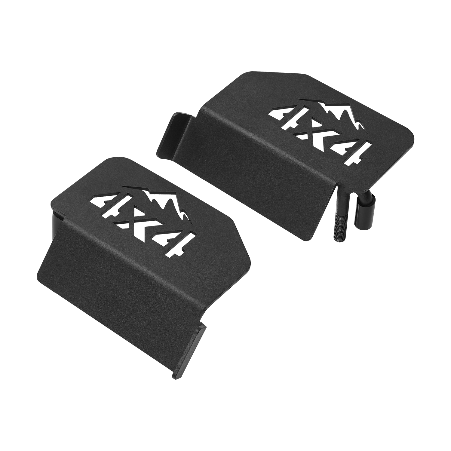 JOYTUTUS Upgraded 120° Wrangler Foot Pegs Fit for Wrangler JK JL Gladiator JT 2007- 2024