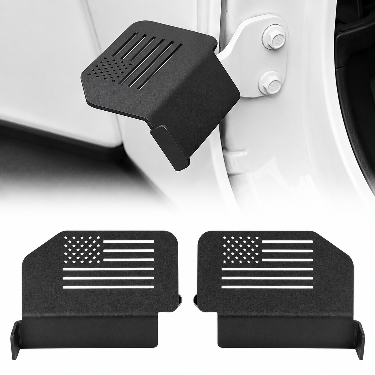 120° Doors Off Foot Pegs for Wrangler JK JL & Gladiator JT (2007–2026)
