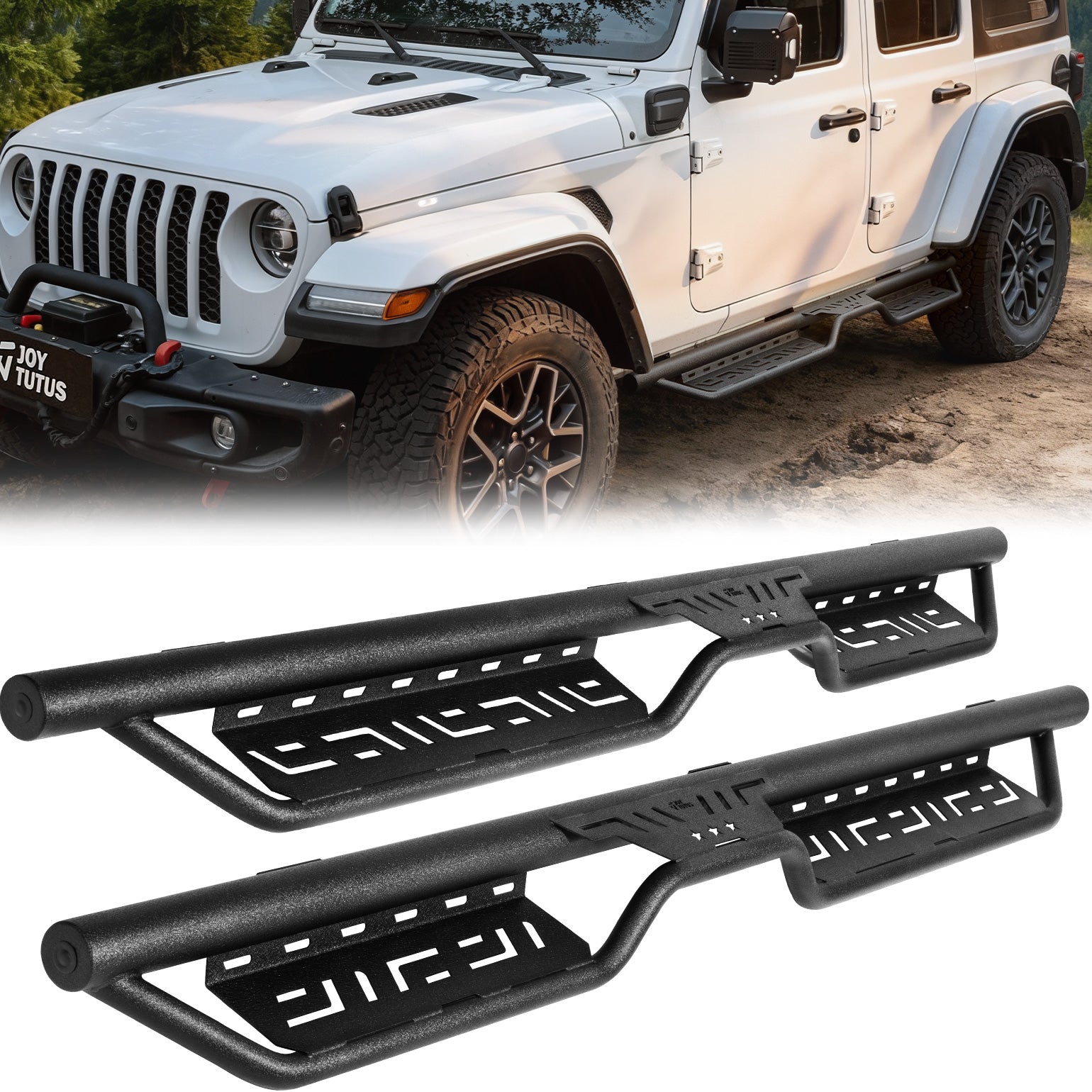 Drop Side Steps for Jeep Wrangler JL Unlimited 2018–2026