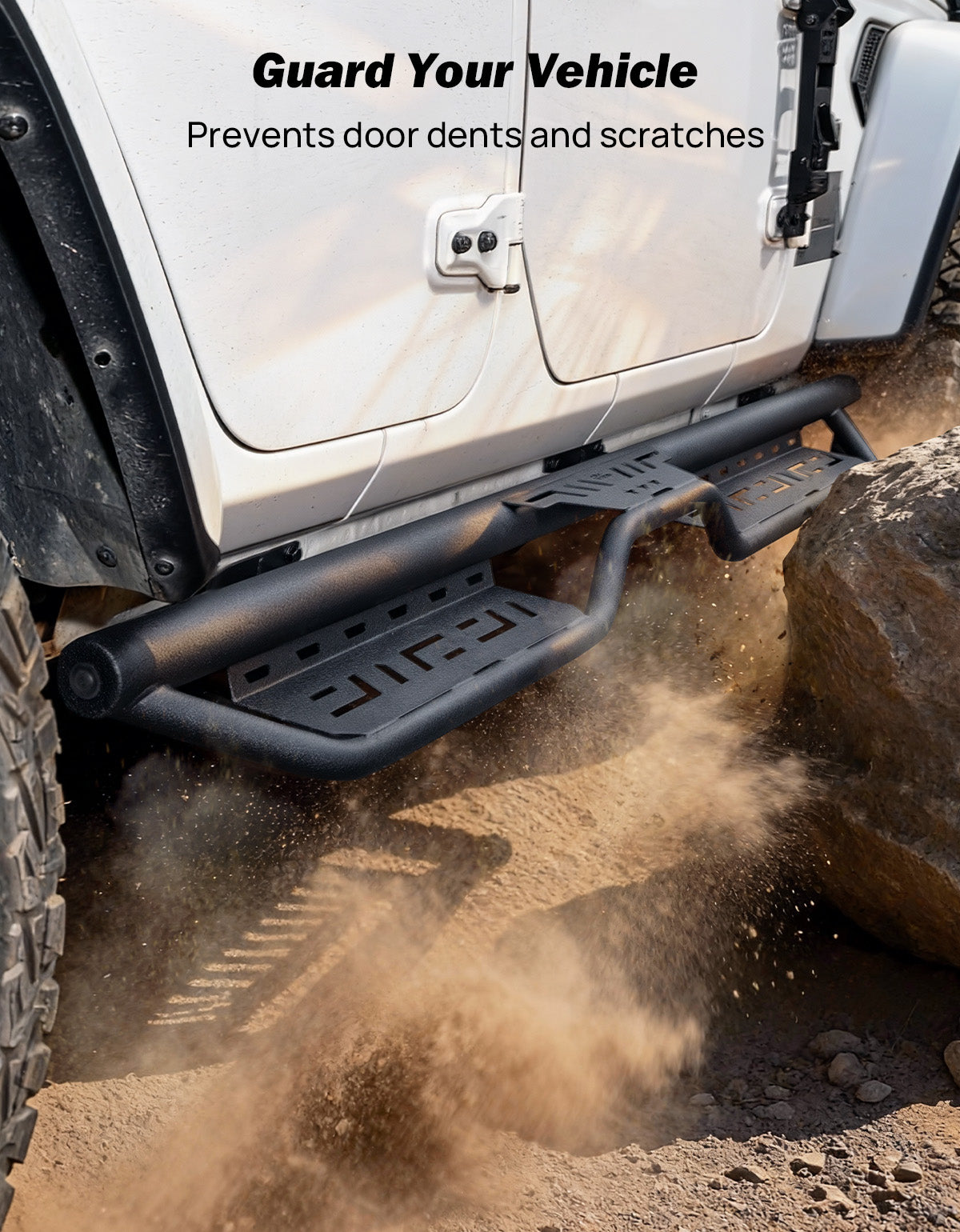 Drop Side Steps for Jeep Wrangler JL Unlimited 2018–2026 Running Boards