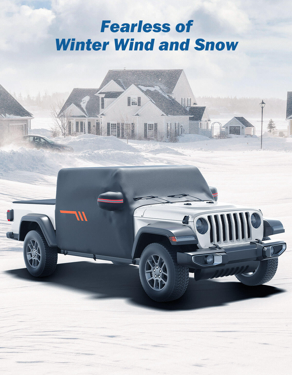 Cab Cover for Gladiator JT 2020–2026, Waterproof All-Weather Cover