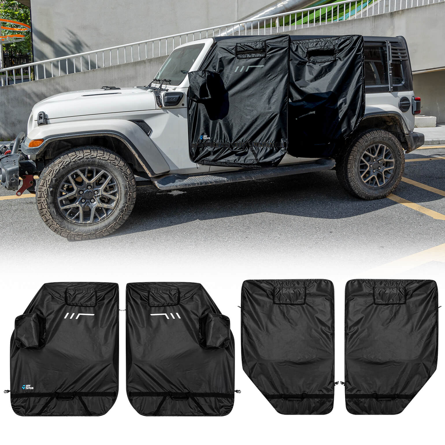 Hard Door Storage Bags for Wrangler CJ–JL & Gladiator JT 1976–2025