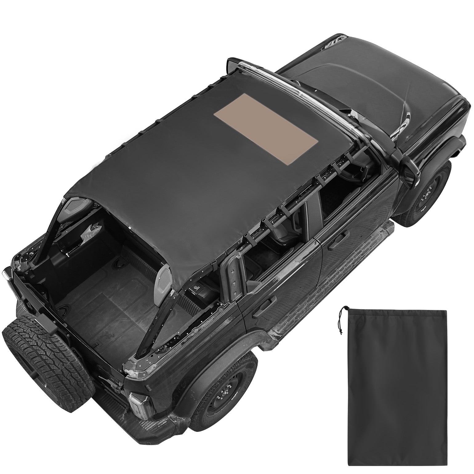Sun Shade Top for Ford Bronco 4 Door 2021-2026