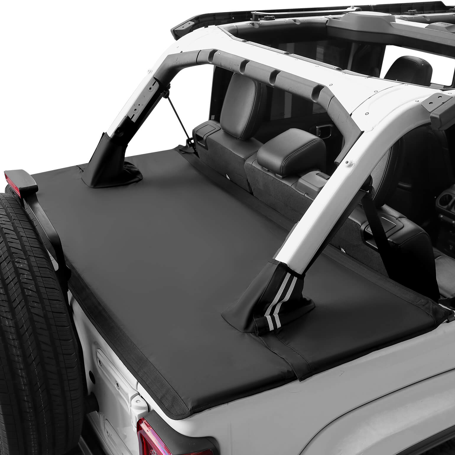 Tonneau Cargo Cover for Wrangler JLU 4-Door 2018–2026
