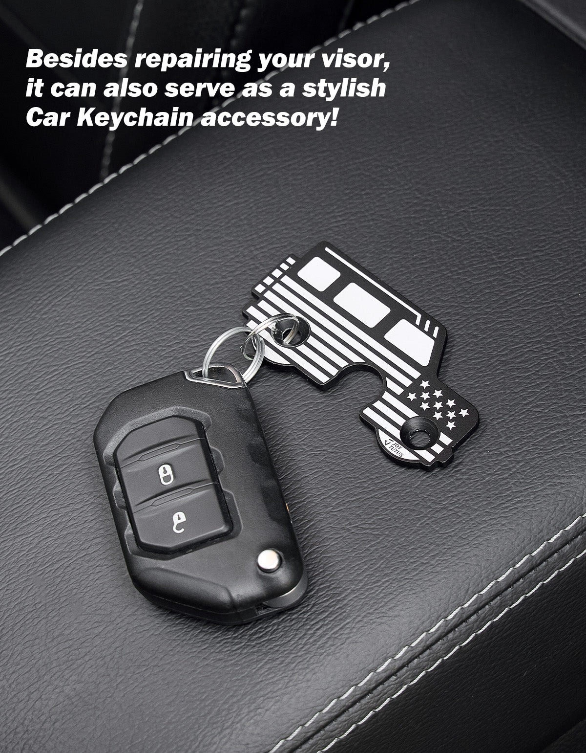 Aluminum Sun Visor Repair Kit for Wrangler JK JL & Gladiator 2018–2023