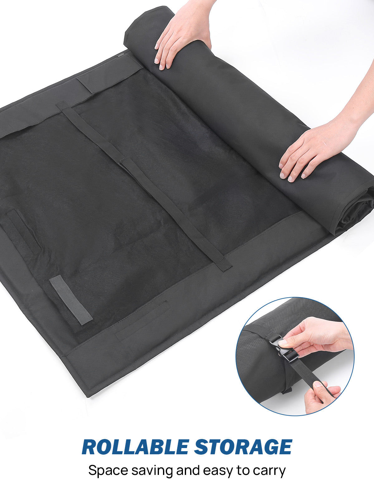 Soft Top Window Storage Bag for Wrangler CJ YJ TJ & JL 1976–2006 / 2018–2025