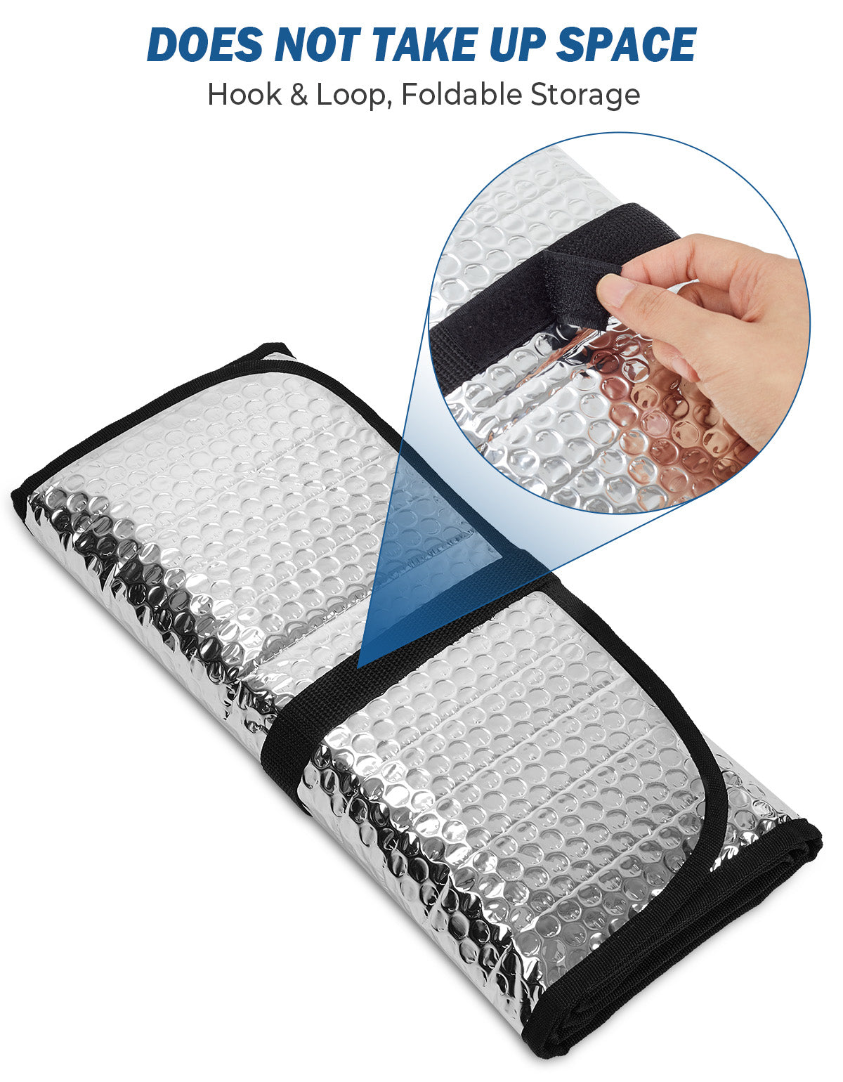 Upgraded Foldable Windshield Sun Shade for Wrangler TJ/JK/JKU 1997–2018