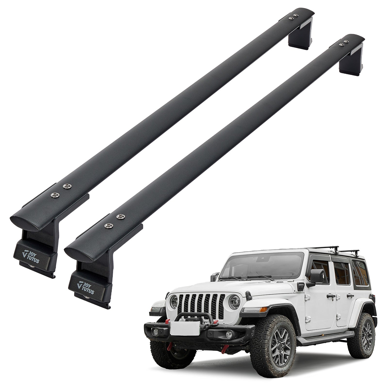 Roof Rack Cross Bars for Jeep Wrangler JK JL & Gladiator JT Hard Top