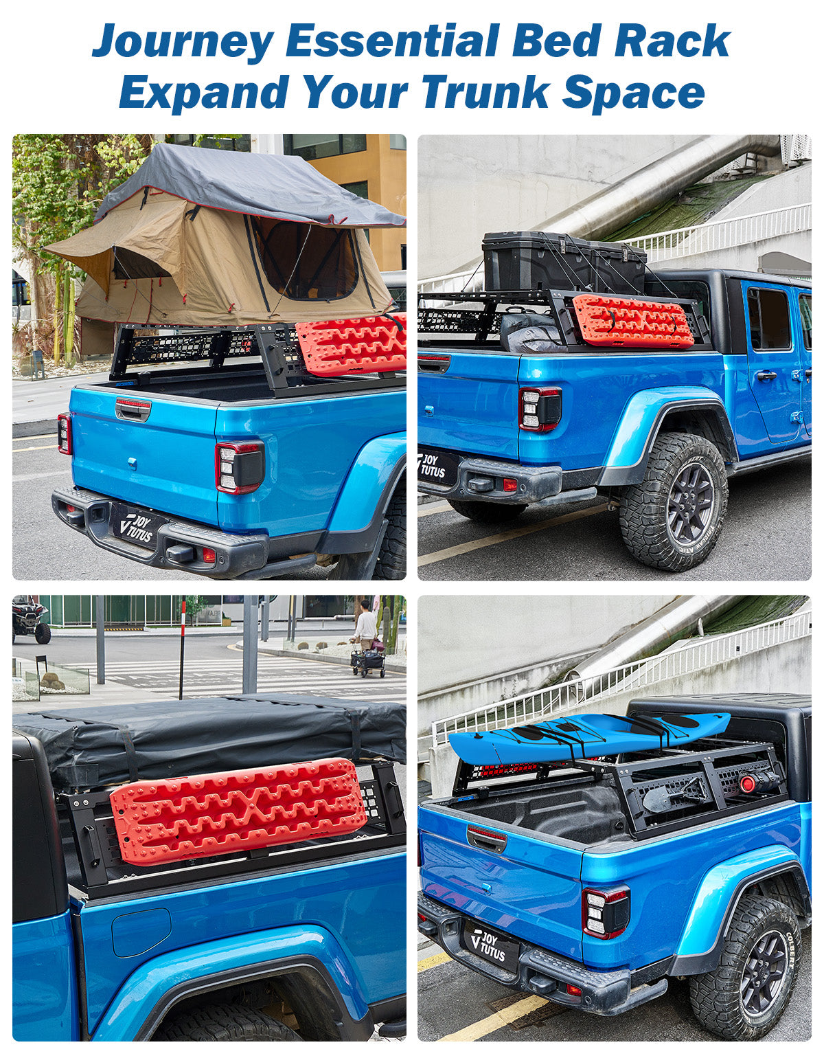 Adventure Mid-Size Rack | RTT-Ready Overland Rack for Tacoma & Gladiator