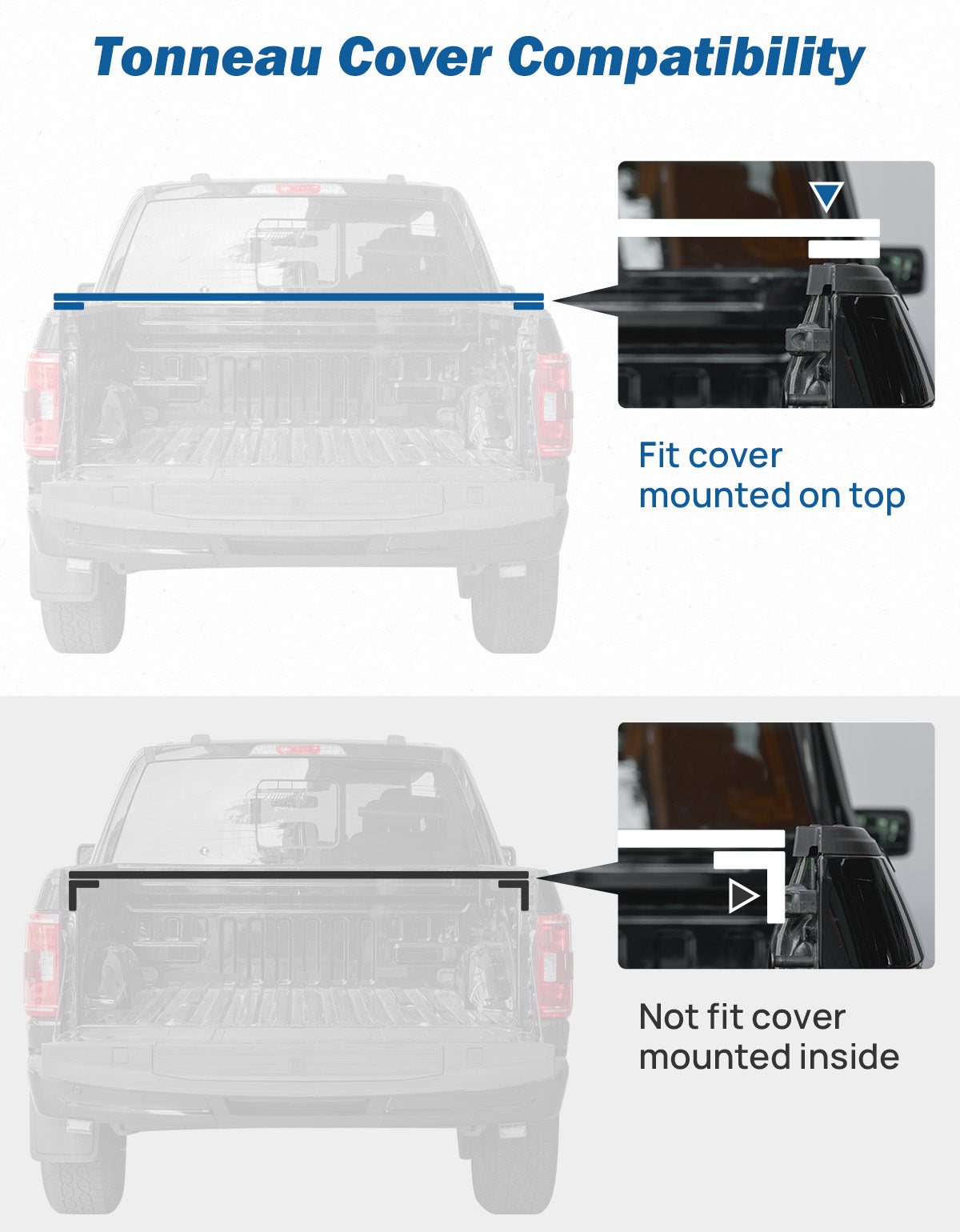 Mid-Size Truck Roll Bar with Cargo Basket & LED Brake Light