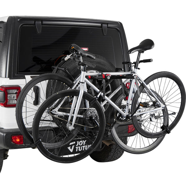 Spare Tire Bike Rack for 2 Bikes – Wrangler, Bronco & SUVs