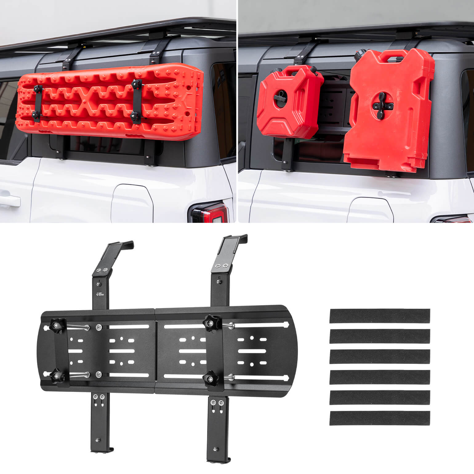 Rear Window MOLLE Storage Panel Kit for Bronco 4-Door 2021–2026