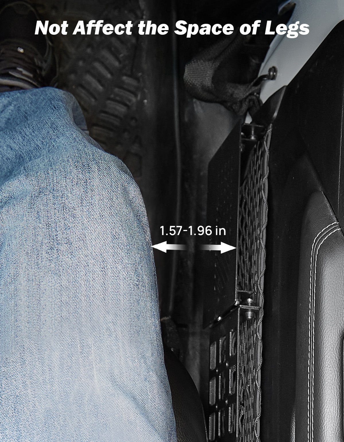 Front Door Storage MOLLE Pockets for Wrangler JL & Gladiator JT