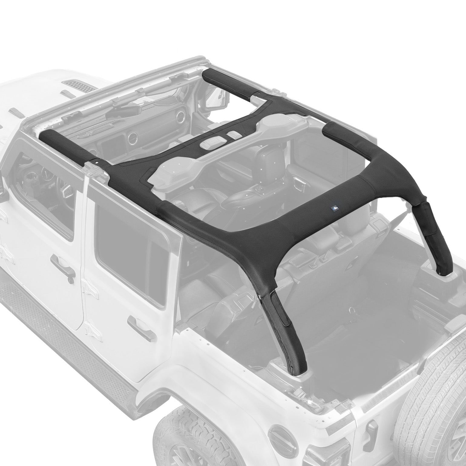 Neoprene Roll Bar Padding for Wrangler JL Unlimited JLU 2018–2023