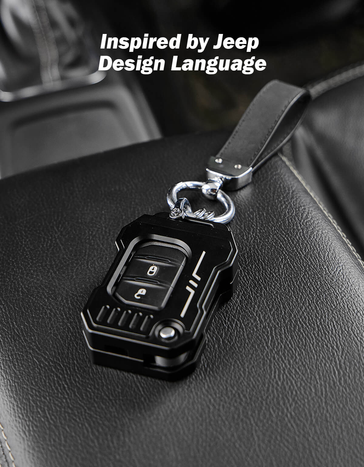 EDC Metal Key Armor for 18-26 Wrangler JL & Gladiator JT