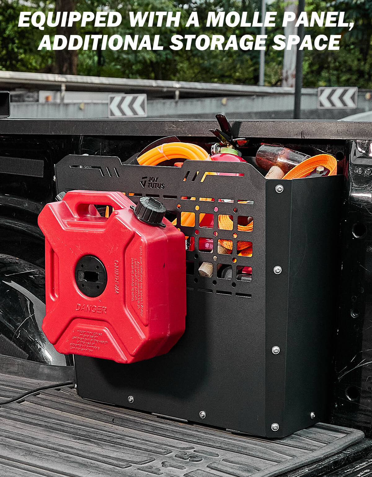 Side-Mounted Truck Tool Box for F-150 F-250 F-350 2015–2026