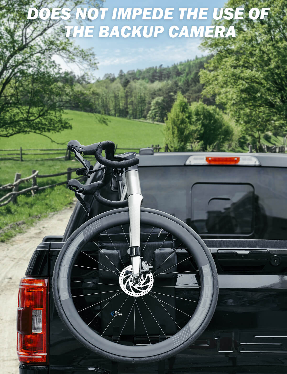 Truck Bed Bike Pad for Single Bike, Waterproof & Anti-Wobble