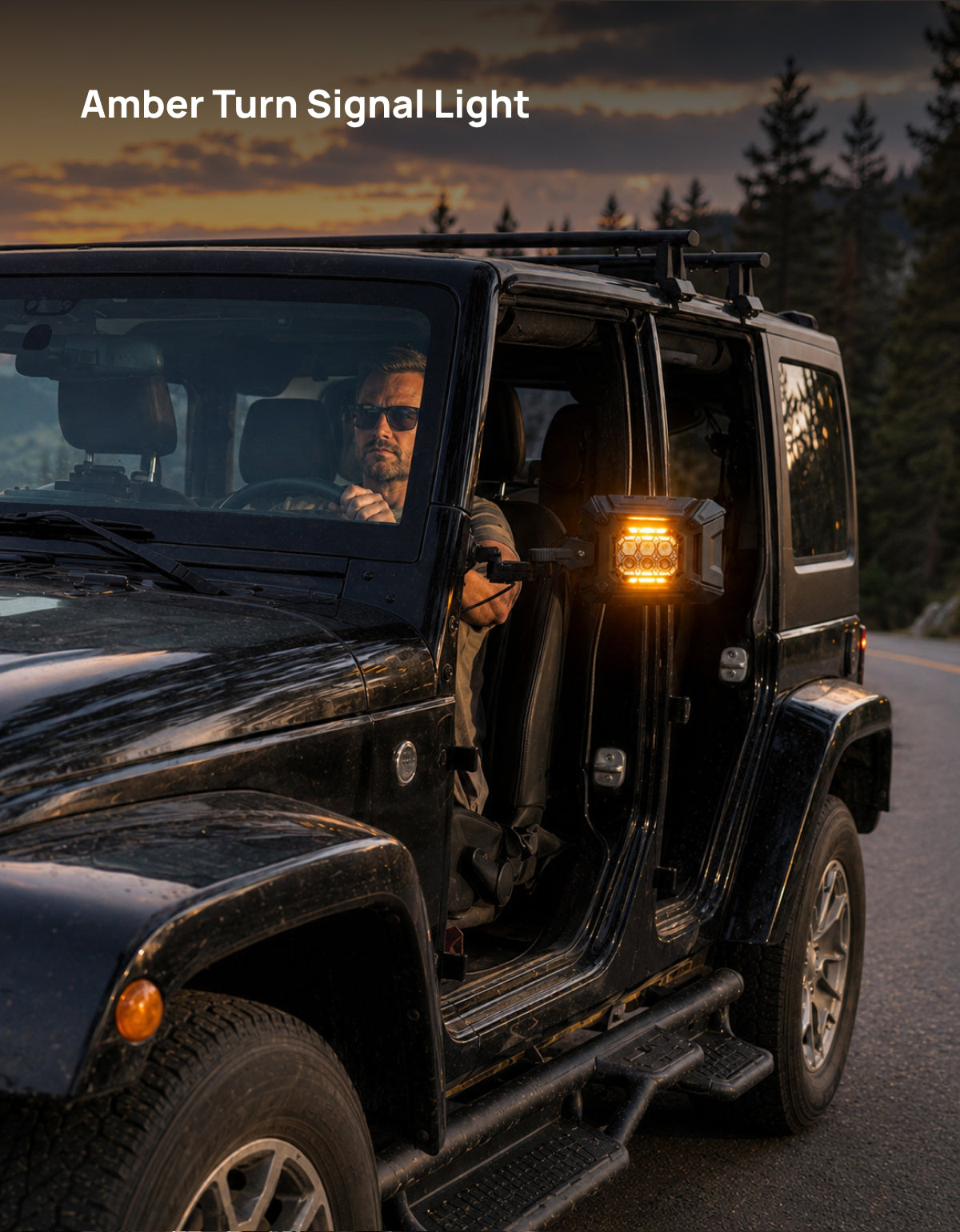 Jeep Mirrors Doors Off Compatible with Wrangler JL JK Gladiator JT