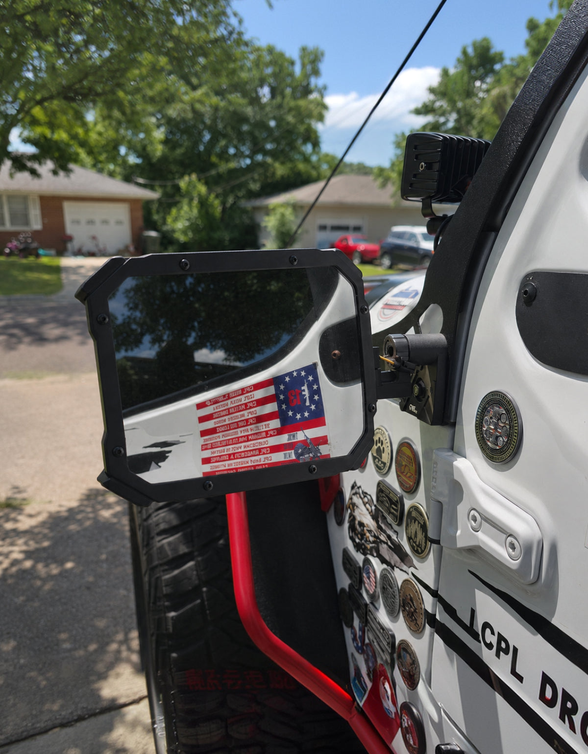 Jeep Mirrors Doors Off Compatible with Wrangler JL JK Gladiator JT