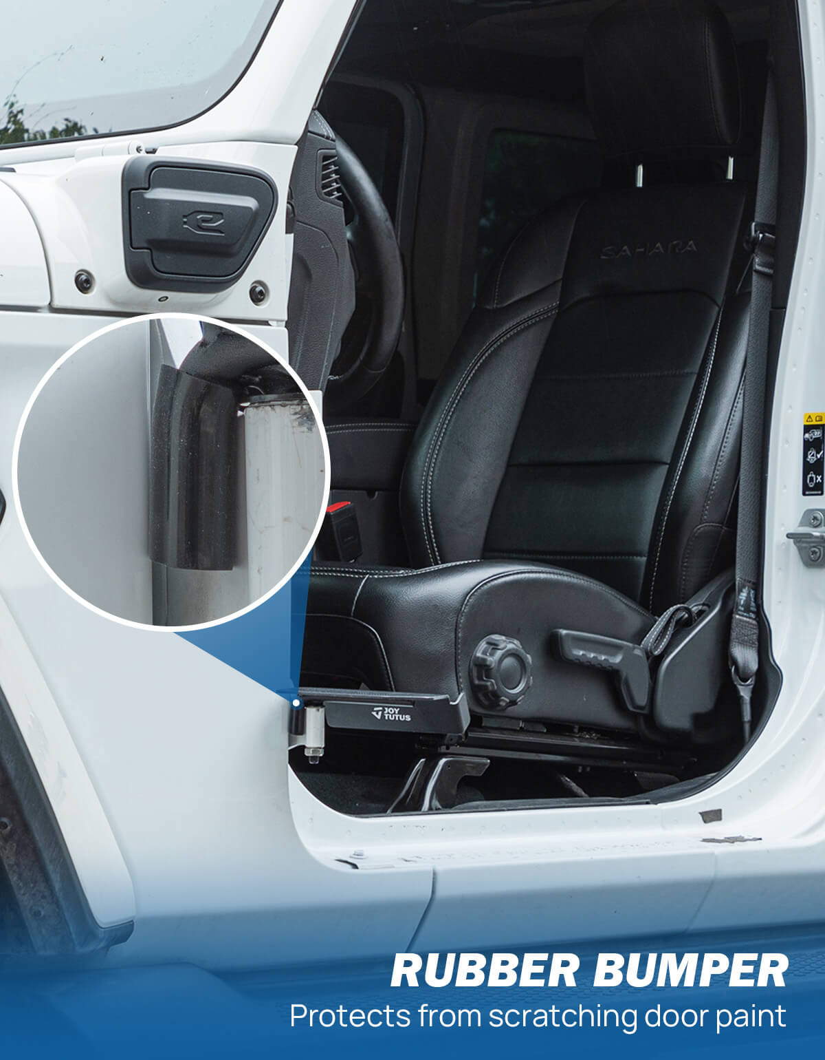 120° Foot Pegs Doors Off for Wrangler JK JL Gladiator JT 2007–2024