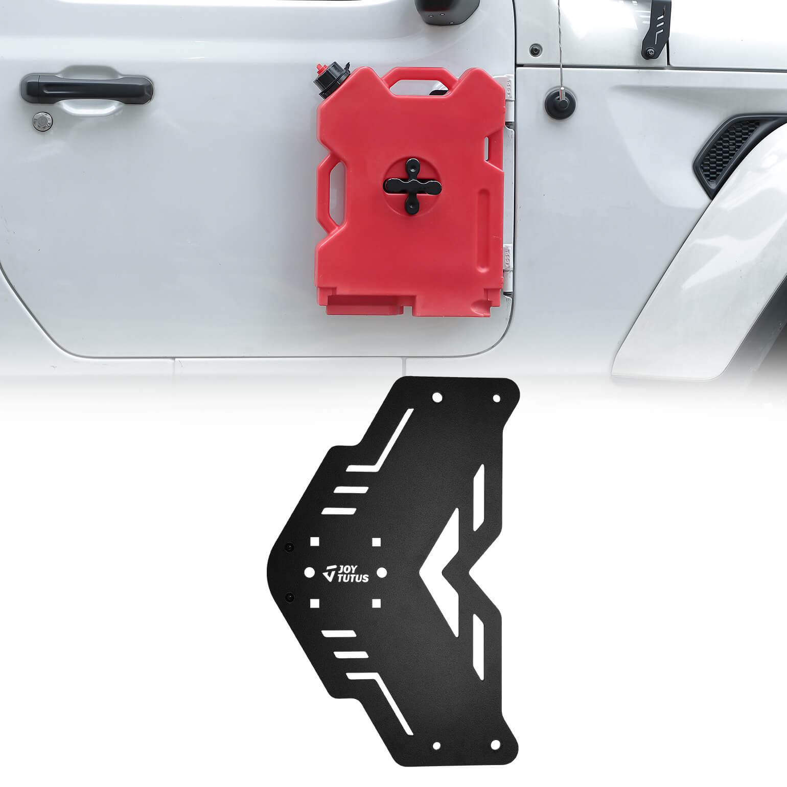 Fuel Door Hinge Mount Bracket Compatible with 2007-2025 Wrangler JK JL & Gladiator JT
