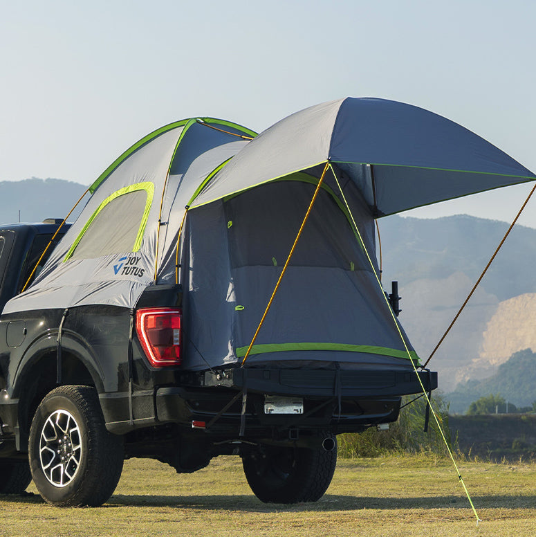 Pickup Truck Tent Bed Tent with Removable Awning - Aluminum Rod