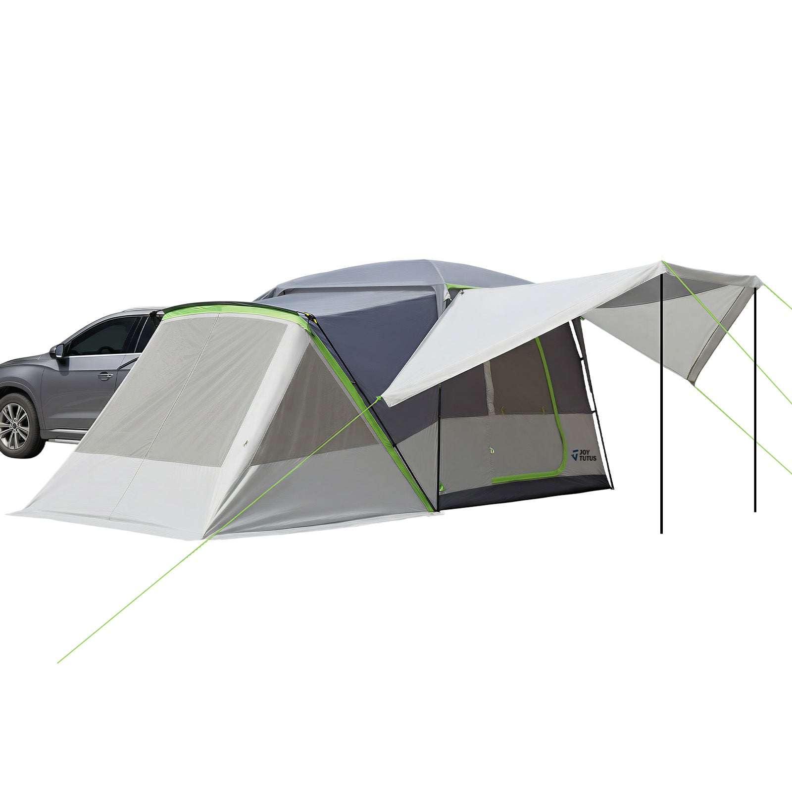 SUV Tent for 5-9 Person, 2-Room Car Camping Tent