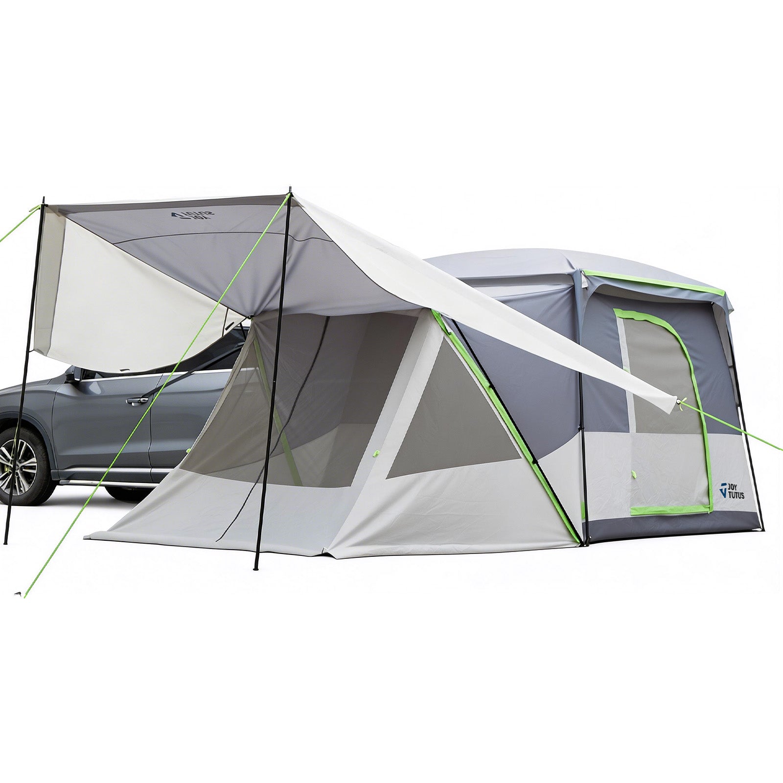 SUV Tent for 5-9 Person, 2-Room Car Camping Tent