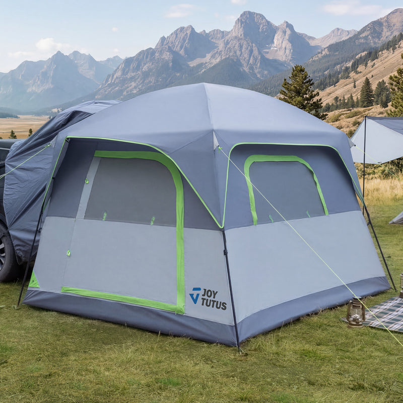 SUV Camping Tent for 4-6 Person, Dual-Use Car Tent with Double Door