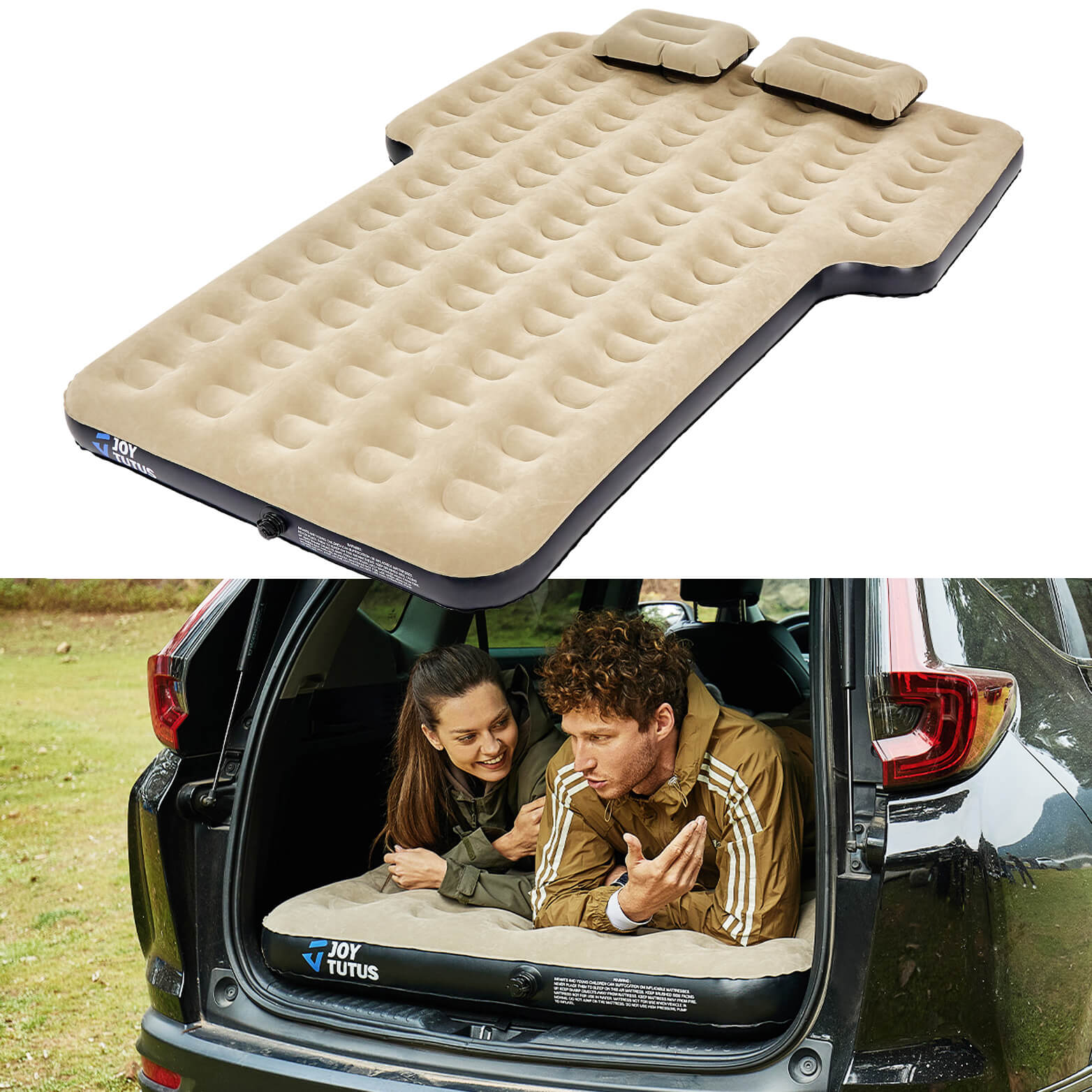 SUV Air Mattress Camping Bed with Electric Pump