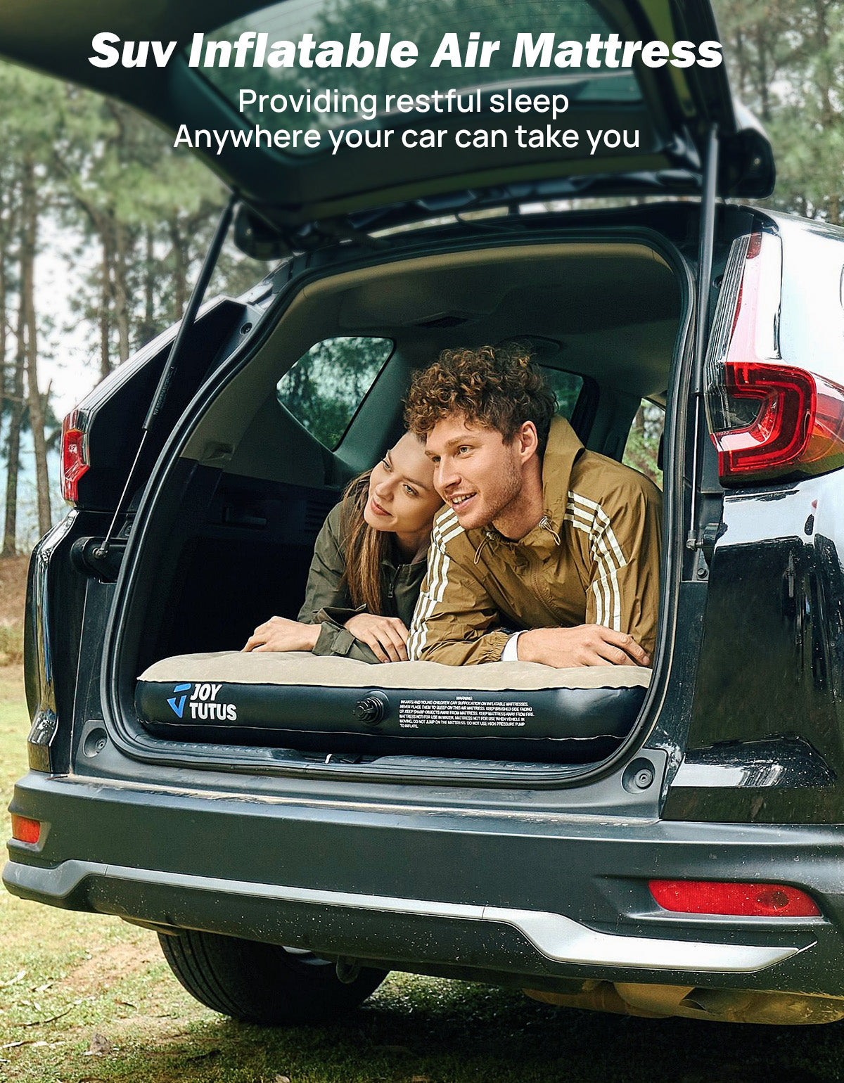 SUV Air Mattress Camping Bed with Electric Pump