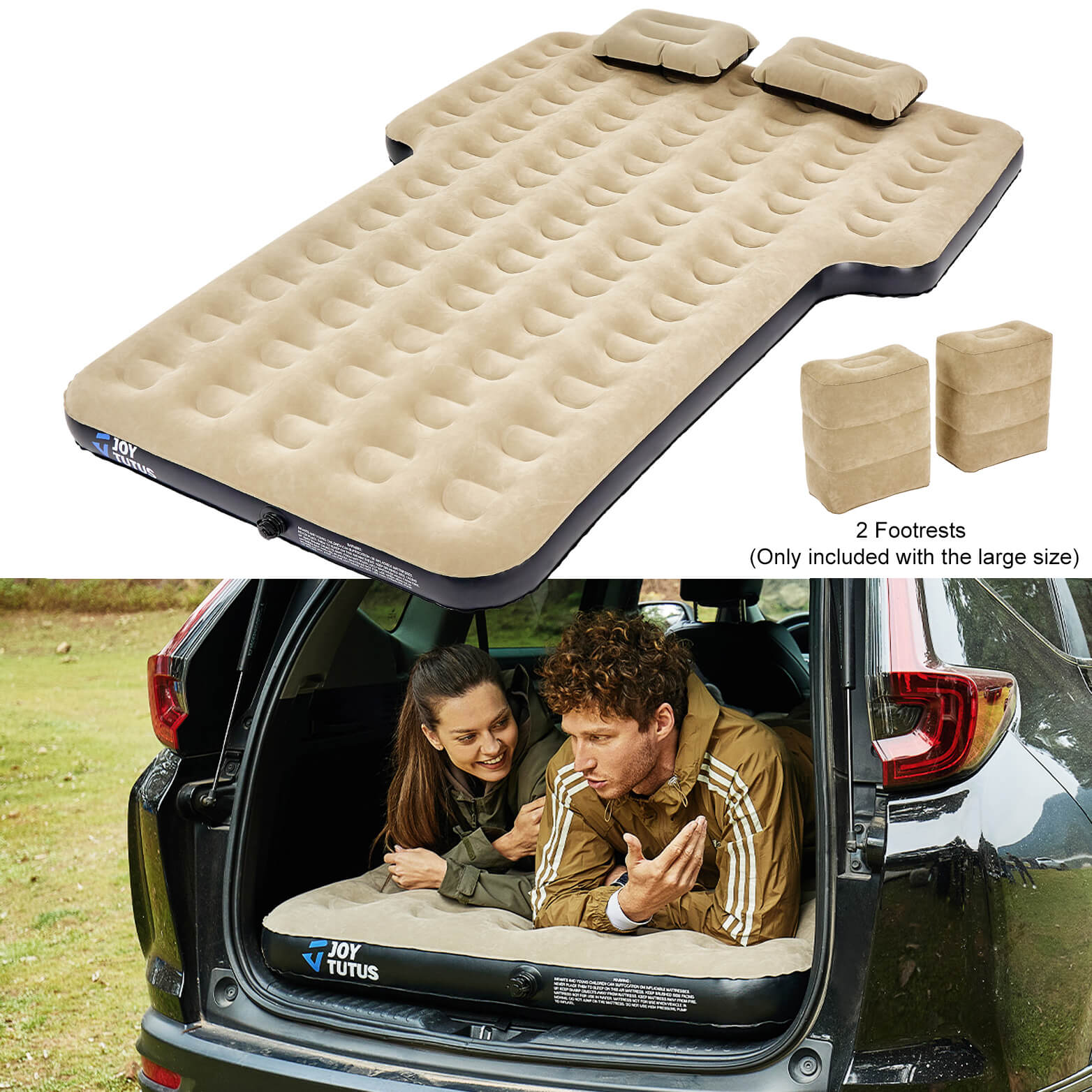 SUV Air Mattress Camping Bed with Electric Pump