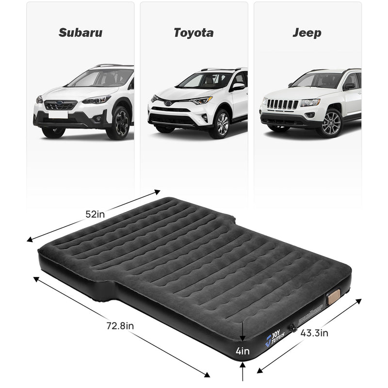 Self-Inflating SUV Air Mattress – Portable Car Camping Bed with Built-In Pump