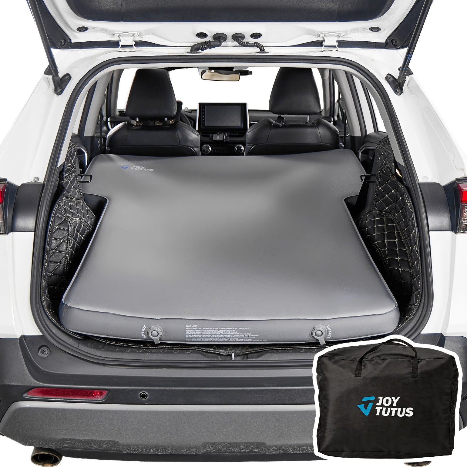 SUV Camping Mattress – 4" Foam & Air Sleeping Pad for Car Camping Adventures