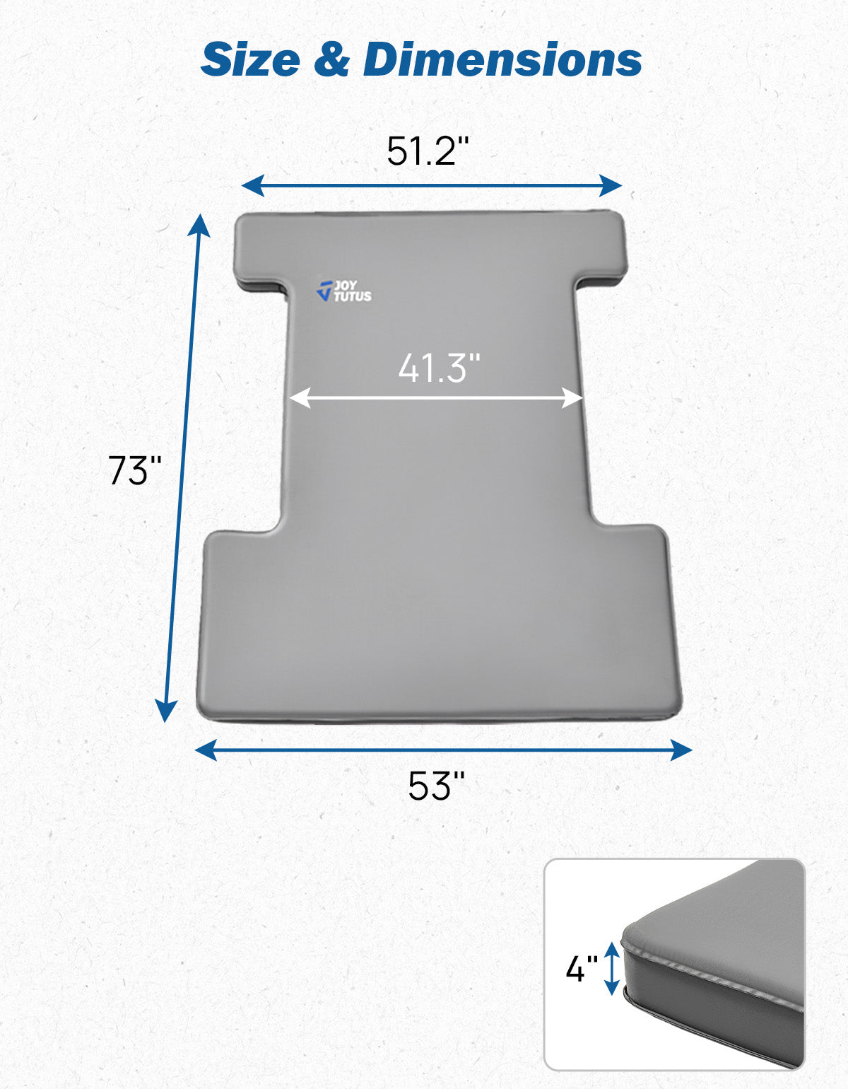 Truck Bed Camping Mattress – 4" Self-Inflating Foam & Air Sleeping Pad