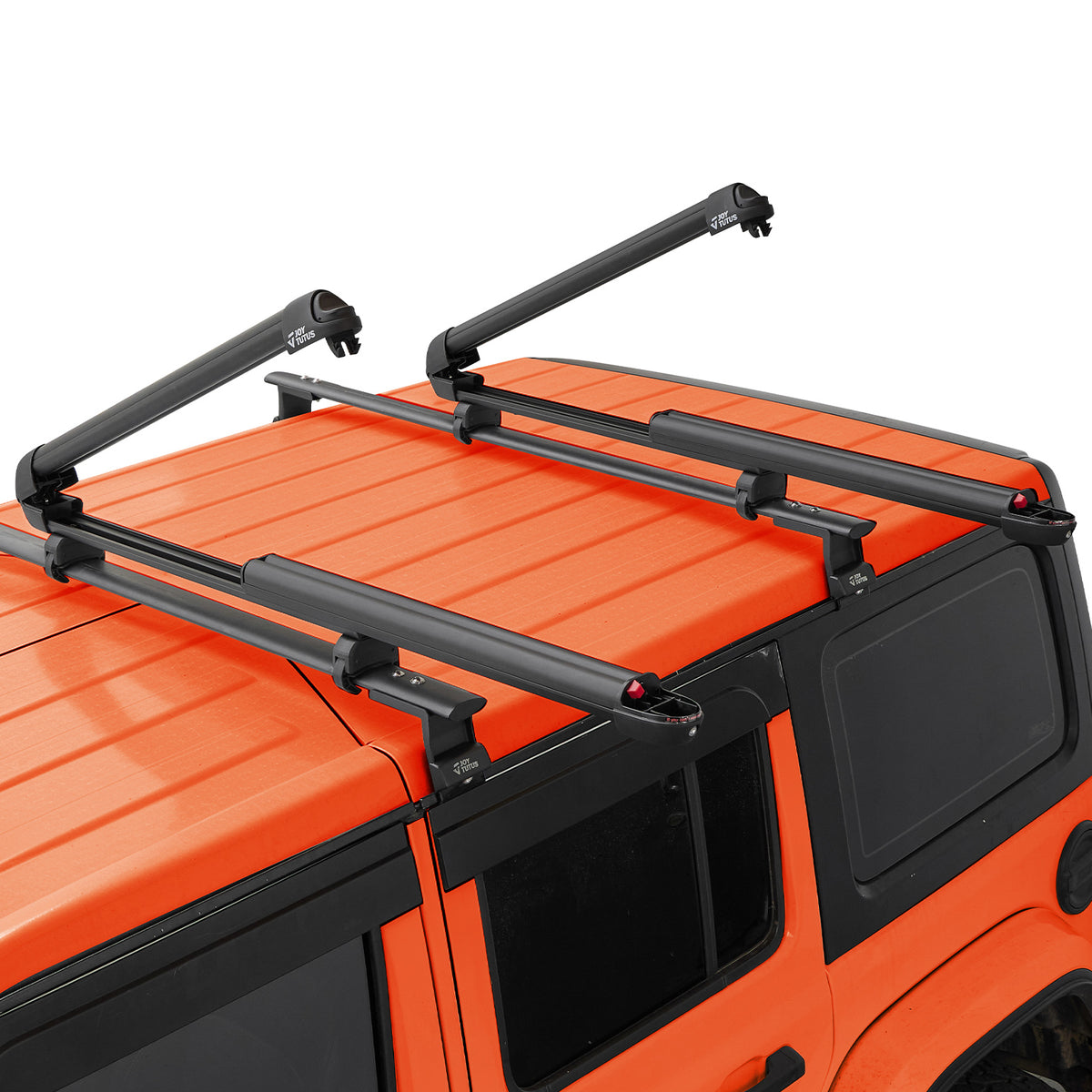 Ski & Snowboard Roof Rack with Sliding Extension, Lockable Carrier for 6 Pairs of Skis / 4 Snowboards