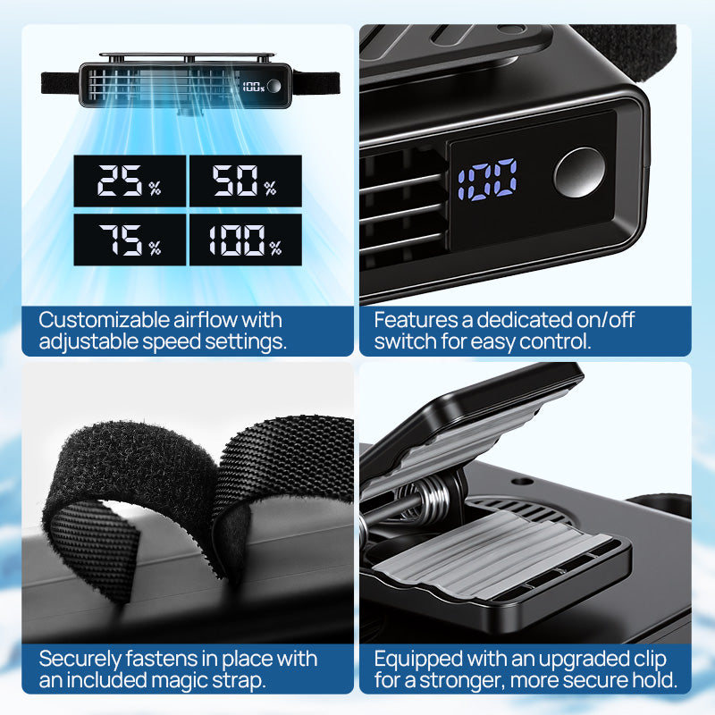 Portable Car Cooling Fan for Trucks & SUVs