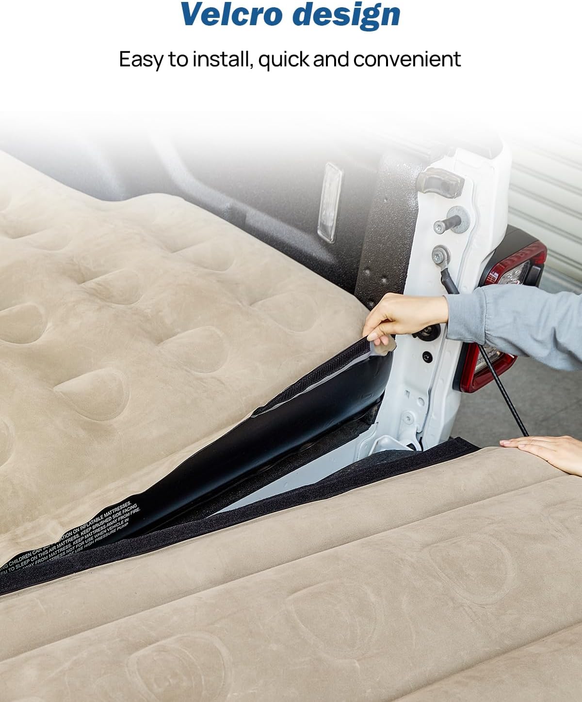 Truck Bed Air Mattress for Full-Size Beds w/ Extension