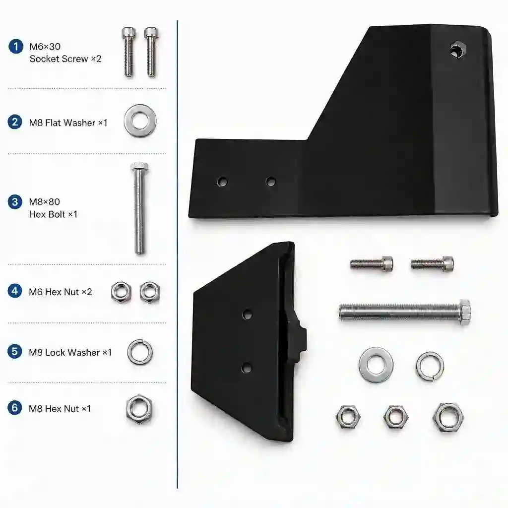 Starlink Mini Interior Roof Mount for 2018–2026 Jeep Wrangler JLU & 2020–2026 Gladiator JT Hard Top