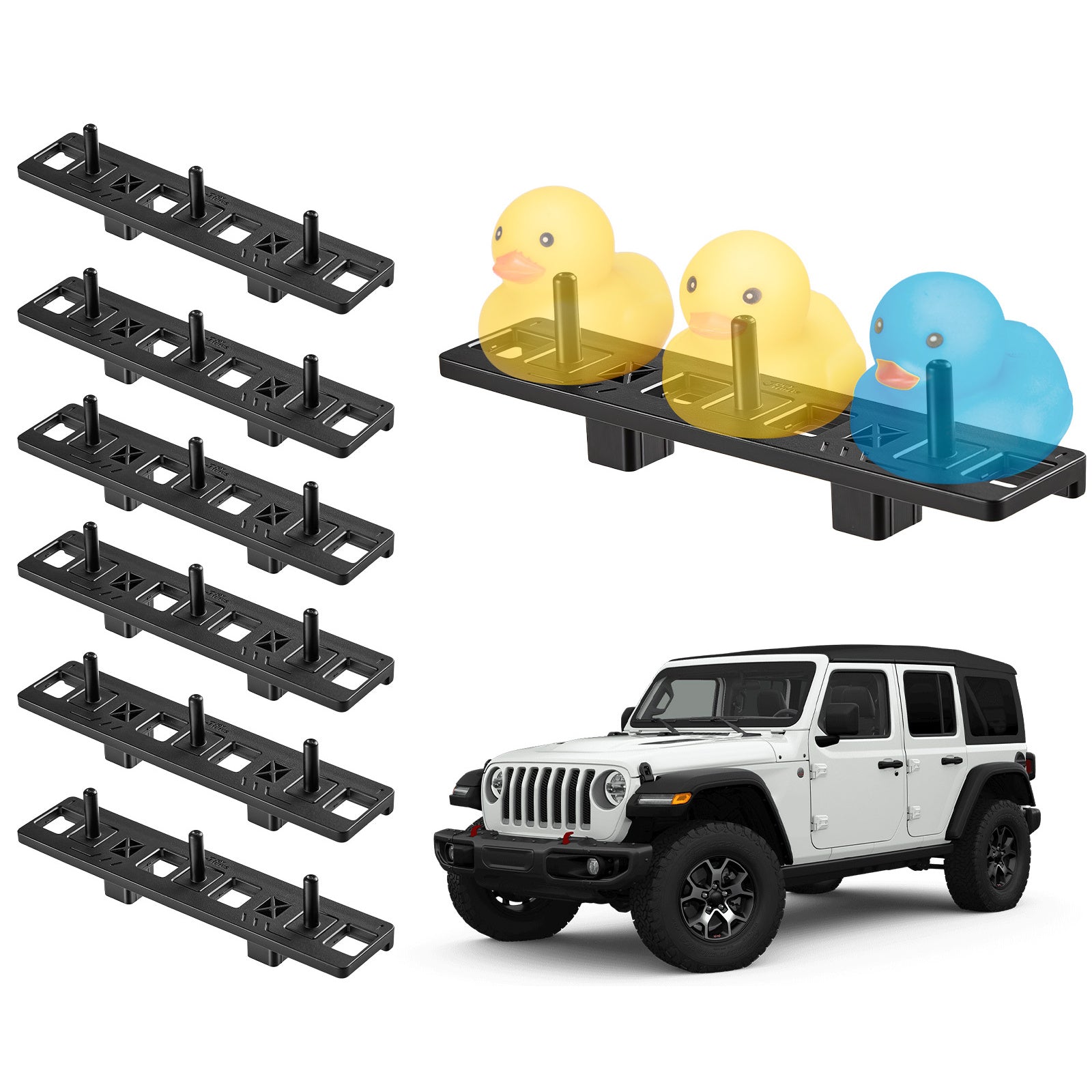 Duck Holder for Jeep Wrangler JL/JT (2018-2023) - 6 Pack