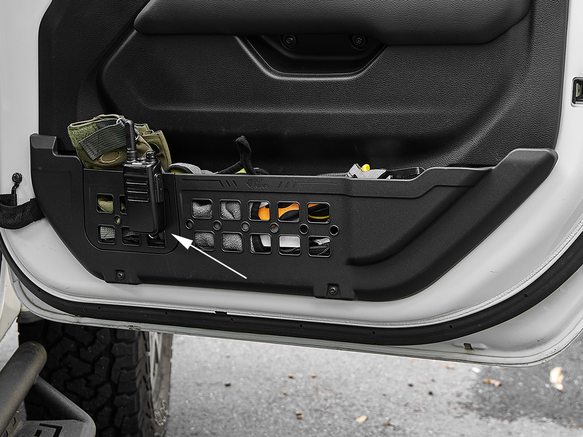Removable MOLLE-Style Panels