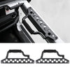 Metal Grab Handles, Aluminum Roll Bar Grab Bar Compatible with Wrangler JL/JLU 2018-2024, Gladiator JT 2020-2023, Only for Front Door,2 Pack