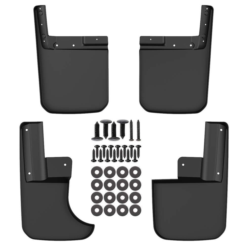 Mud Flaps Fit for 2020-2023 Gladiator, Mud Flaps Guards Splash Flares Front & Rear 4 Piece Set (NOT FITS Rubicon & Mojave)