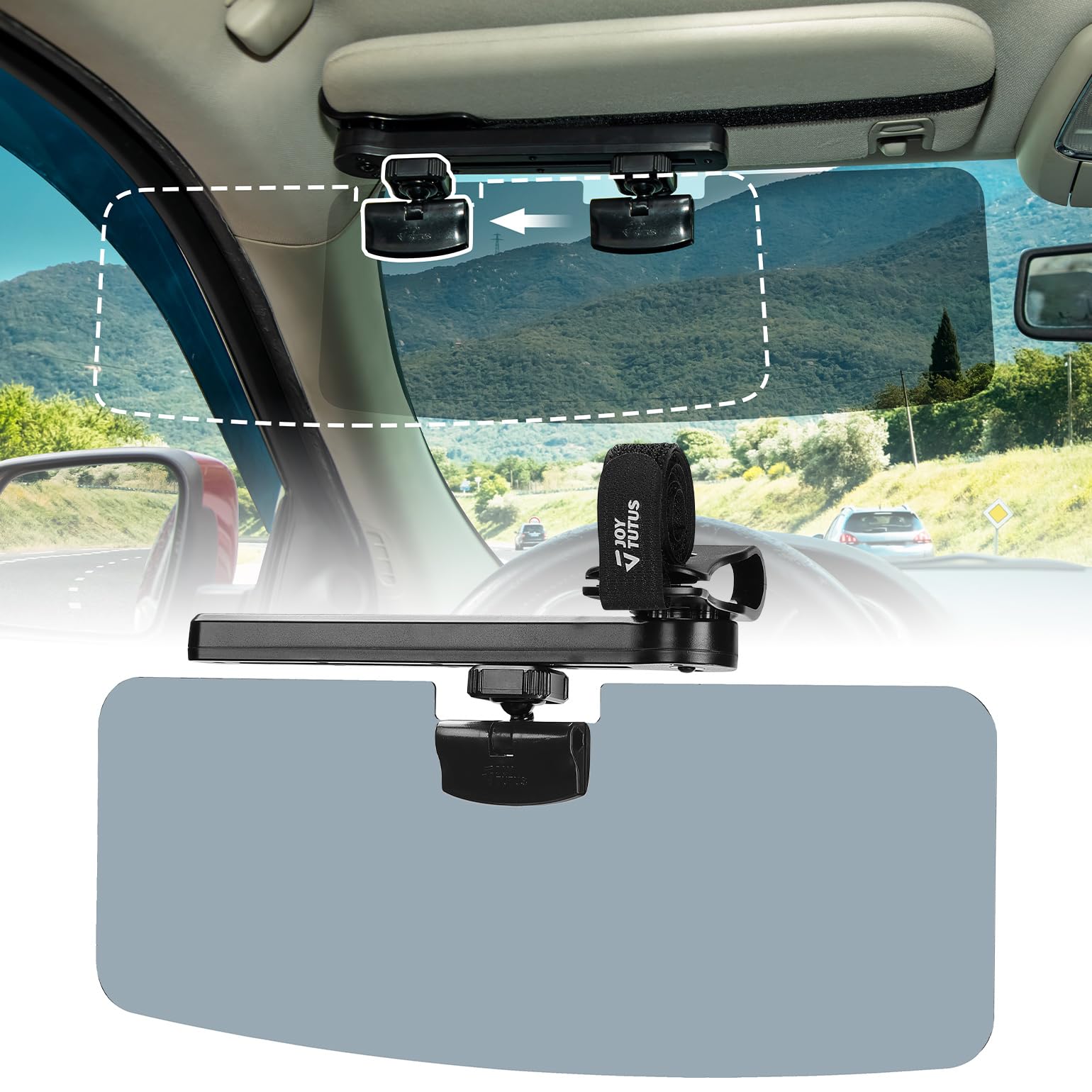 JOYTUTUS Sun Visor Extender for Car