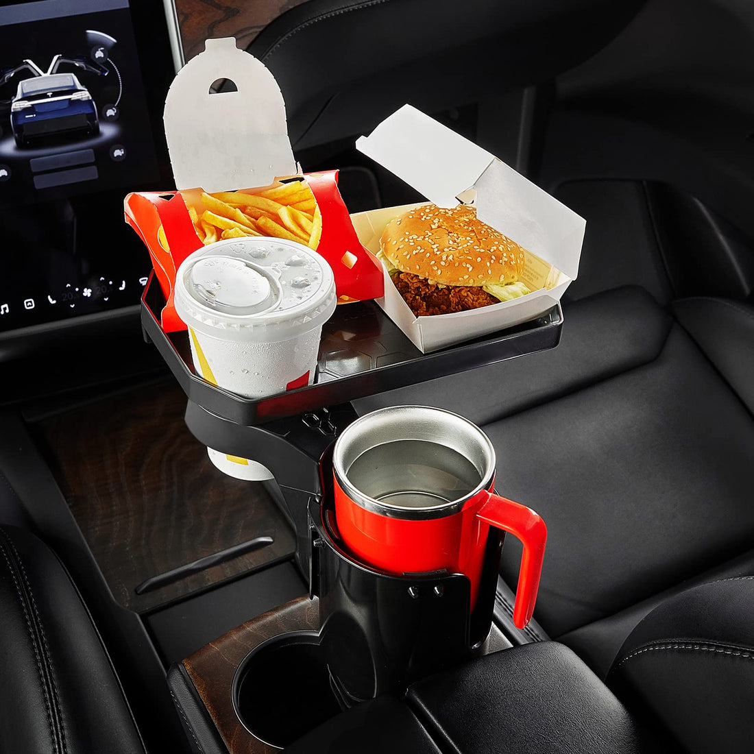 Car Cup Holder Expander, Adapt with 18-40 oz, fit in 2.75-3.25 inch Car Holder