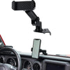 Heavy Duty Phone Mount, Dash Mount Cell Phone Holder Compatible with Gladiator JT & 2018-2023 Wrangler JL (NOT 4xe)