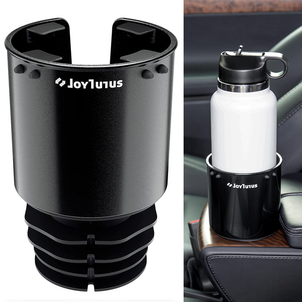 This Car Cup Holder Expander Makes Roadtrips So Much Better